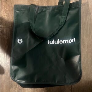 Lululemon Athletica Green Tote Bag